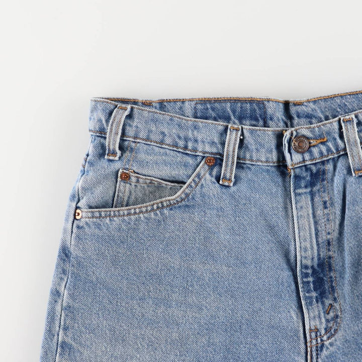 90'S Levi's 550 Relaxed Fit Orange Tab Denim Shorts Shorts Men's W34 Vintage cotton blue type Vintage Second Hand