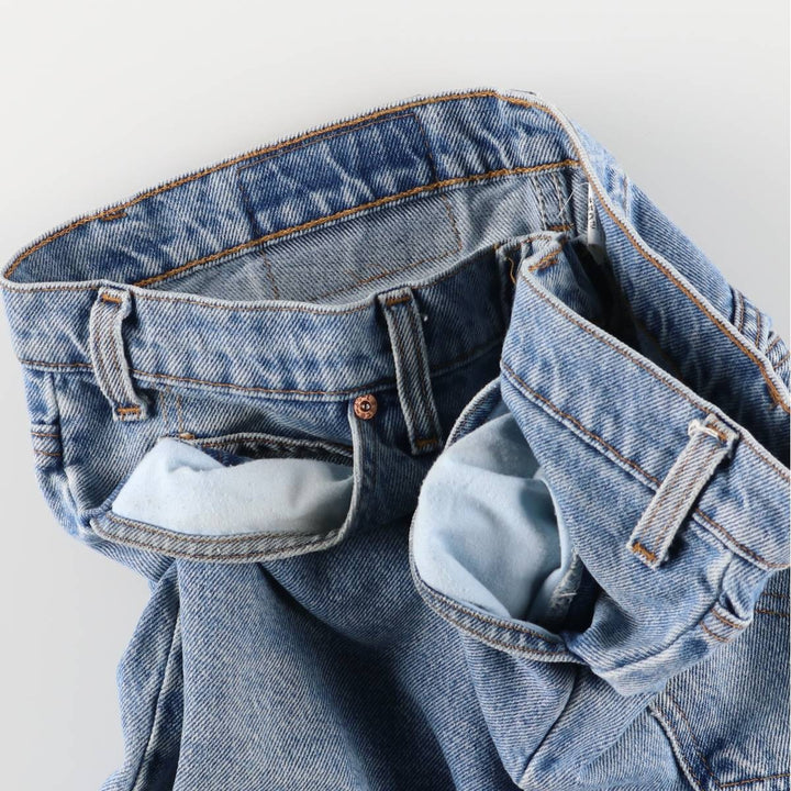 90'S Levi's 550 Relaxed Fit Orange Tab Denim Shorts Shorts Men's W34 Vintage cotton blue type Vintage Second Hand