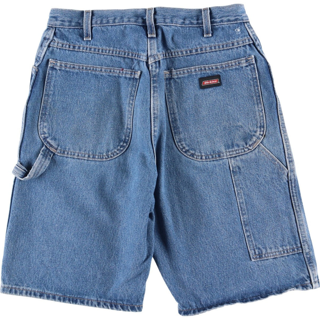 Dickies Relaxed Fit Denim Painter Shorts, Men's Size W31 cotton blue type Vintage Second Hand