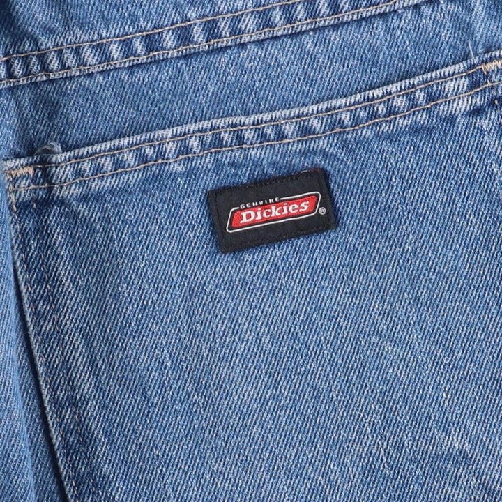 Dickies Relaxed Fit Denim Painter Shorts, Men's Size W31 cotton blue type Vintage Second Hand