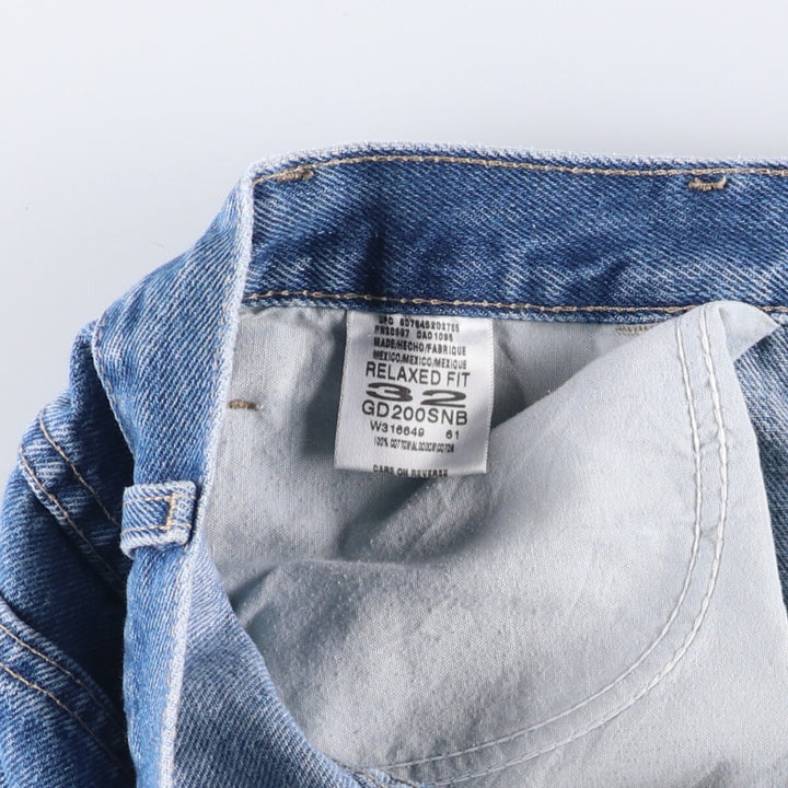 Dickies Relaxed Fit Denim Painter Shorts, Men's Size W31 cotton blue type Vintage Second Hand
