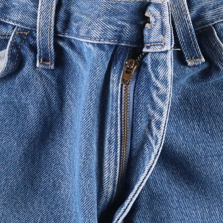 Dickies Relaxed Fit Denim Painter Shorts, Men's Size W31 cotton blue type Vintage Second Hand