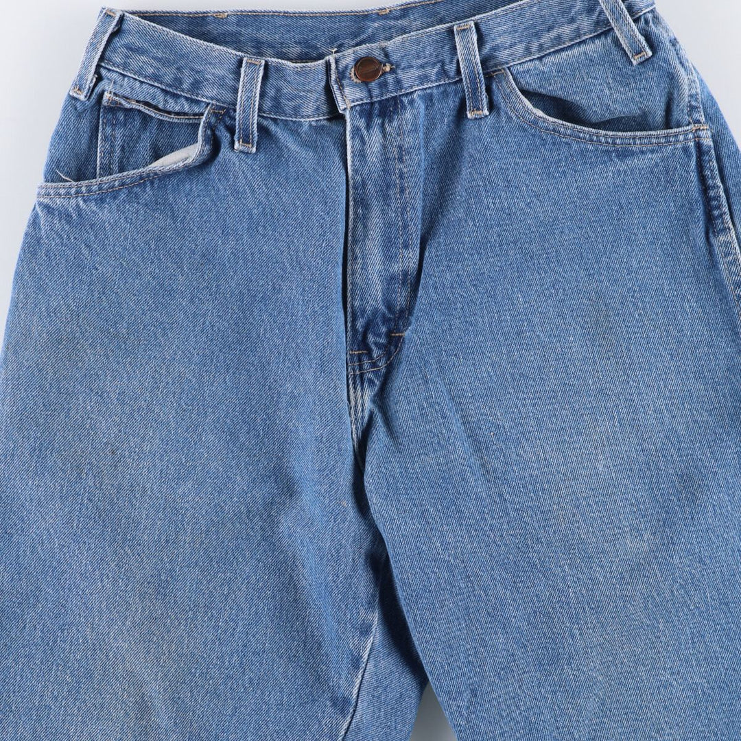 Dickies Relaxed Fit Denim Painter Shorts, Men's Size W31 cotton blue type Vintage Second Hand