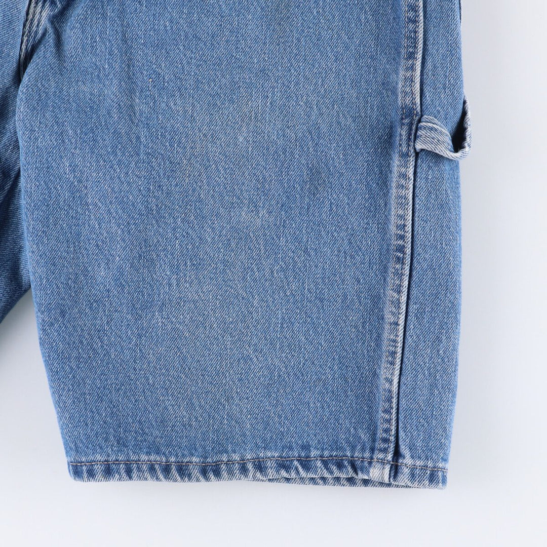 Dickies Relaxed Fit Denim Painter Shorts, Men's Size W31 cotton blue type Vintage Second Hand