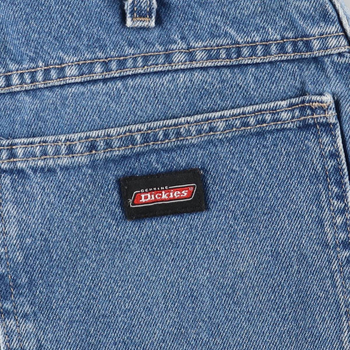 Dickies Relaxed Fit Denim Painter Shorts, Men's, W36 equivalent cotton blue type Vintage Second Hand
