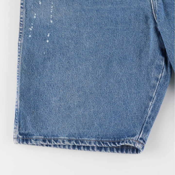 Dickies Relaxed Fit Denim Painter Shorts, Men's, W36 equivalent cotton blue type Vintage Second Hand