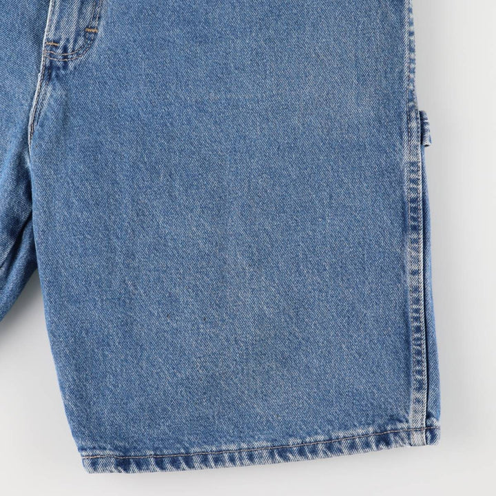 Dickies Relaxed Fit Denim Painter Shorts, Men's, W36 equivalent cotton blue type Vintage Second Hand