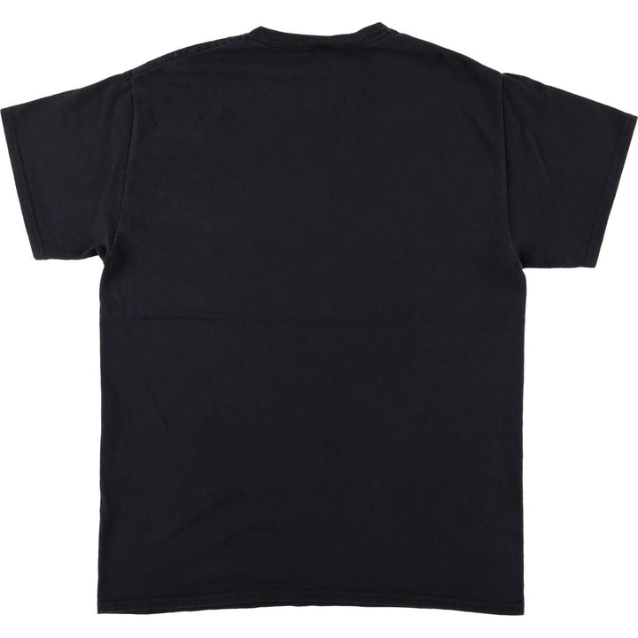 Thrasher Fire Pattern Surf Skate T-Shirt, Men's M cotton black type Vintage Second Hand