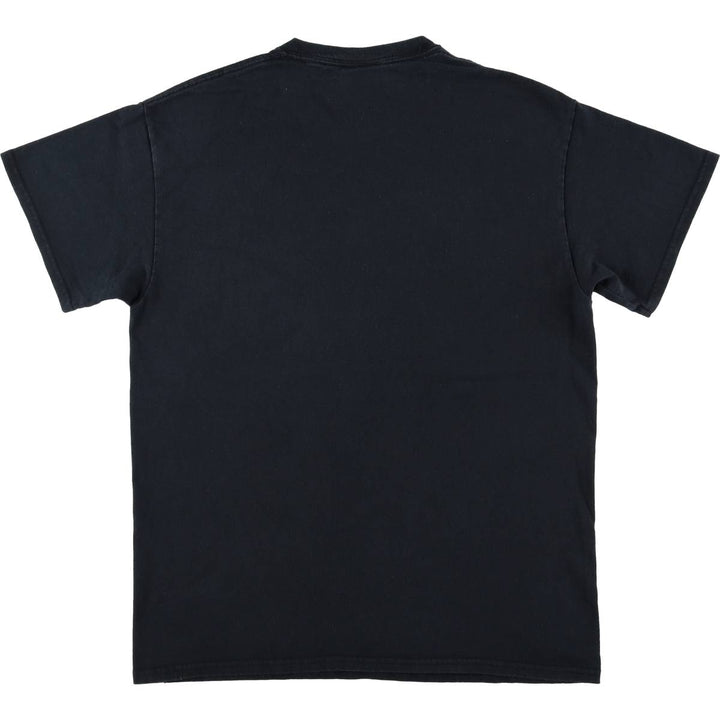 Thrasher surf/skate T-shirt, men's size M cotton black type Vintage Second Hand