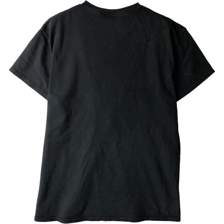 Thrasher Fire Pattern Surf Skate T-Shirt, Men's M cotton black type Vintage Second Hand
