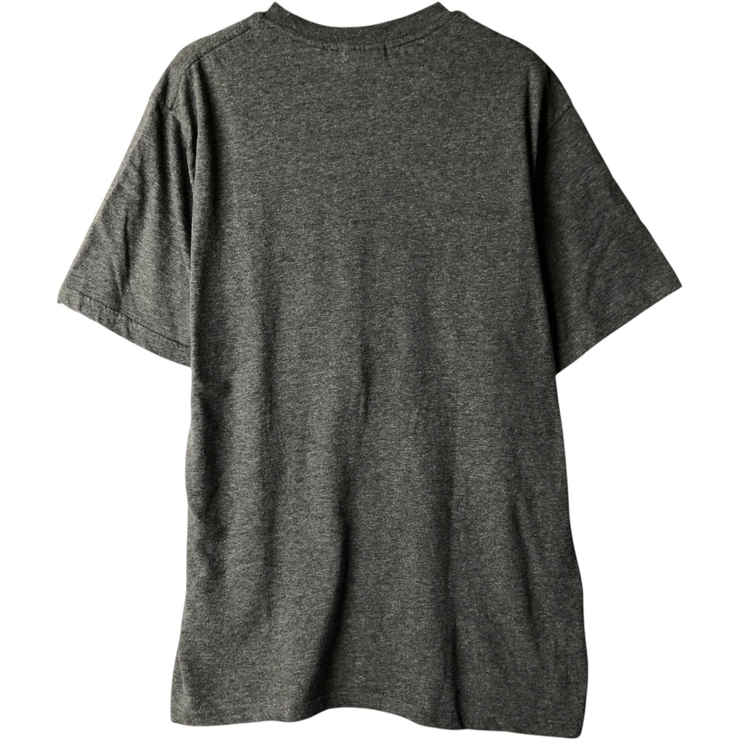 00'S Nike One Point Logo T-shirt Men's L size polyester gray type Vintage Second Hand