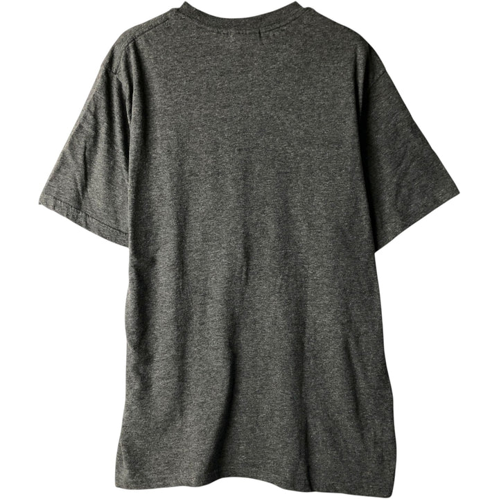 00'S Nike One Point Logo T-shirt Men's L size polyester gray type Vintage Second Hand