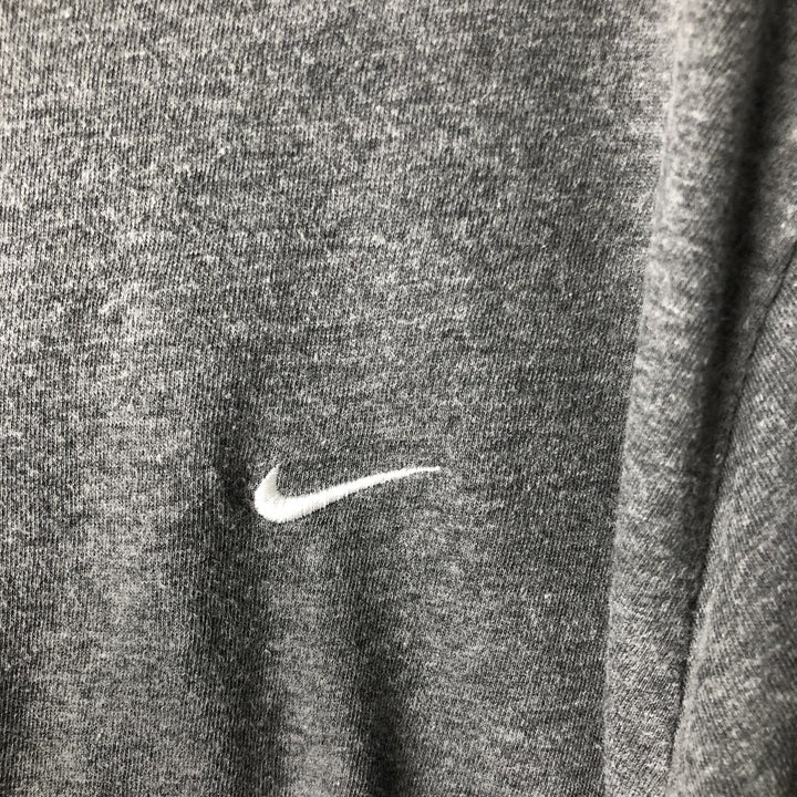 00'S Nike One Point Logo T-shirt Men's L size polyester gray type Vintage Second Hand