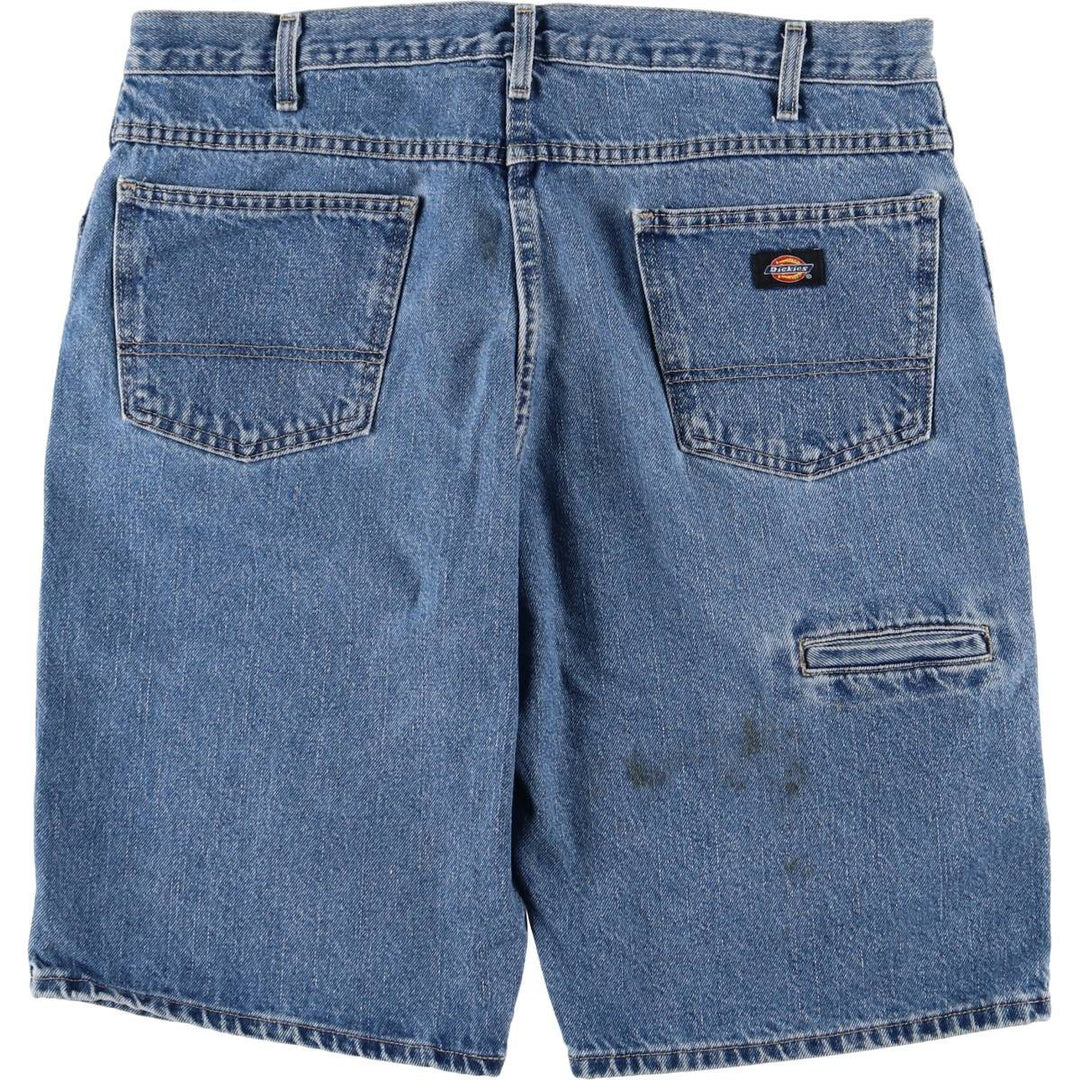 Dickies Regular Denim Shorts, Half Pants, Men's, Size W37 cotton blue type Vintage Second Hand