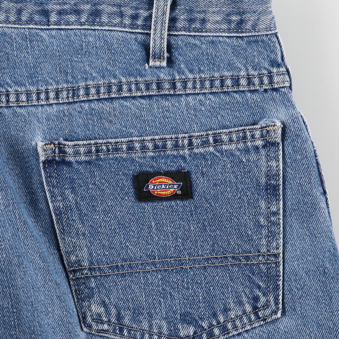 Dickies Regular Denim Shorts, Half Pants, Men's, Size W37 cotton blue type Vintage Second Hand