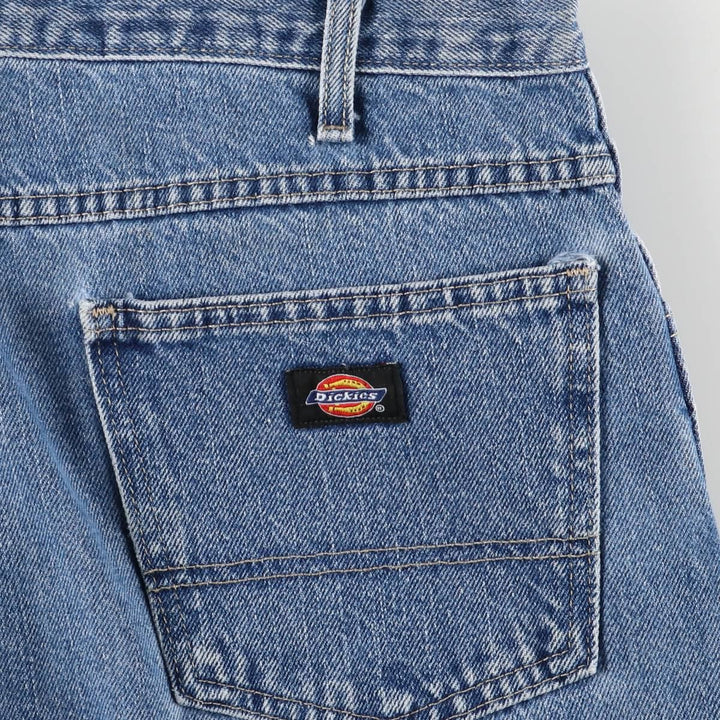 Dickies Regular Denim Shorts, Half Pants, Men's, Size W37 cotton blue type Vintage Second Hand