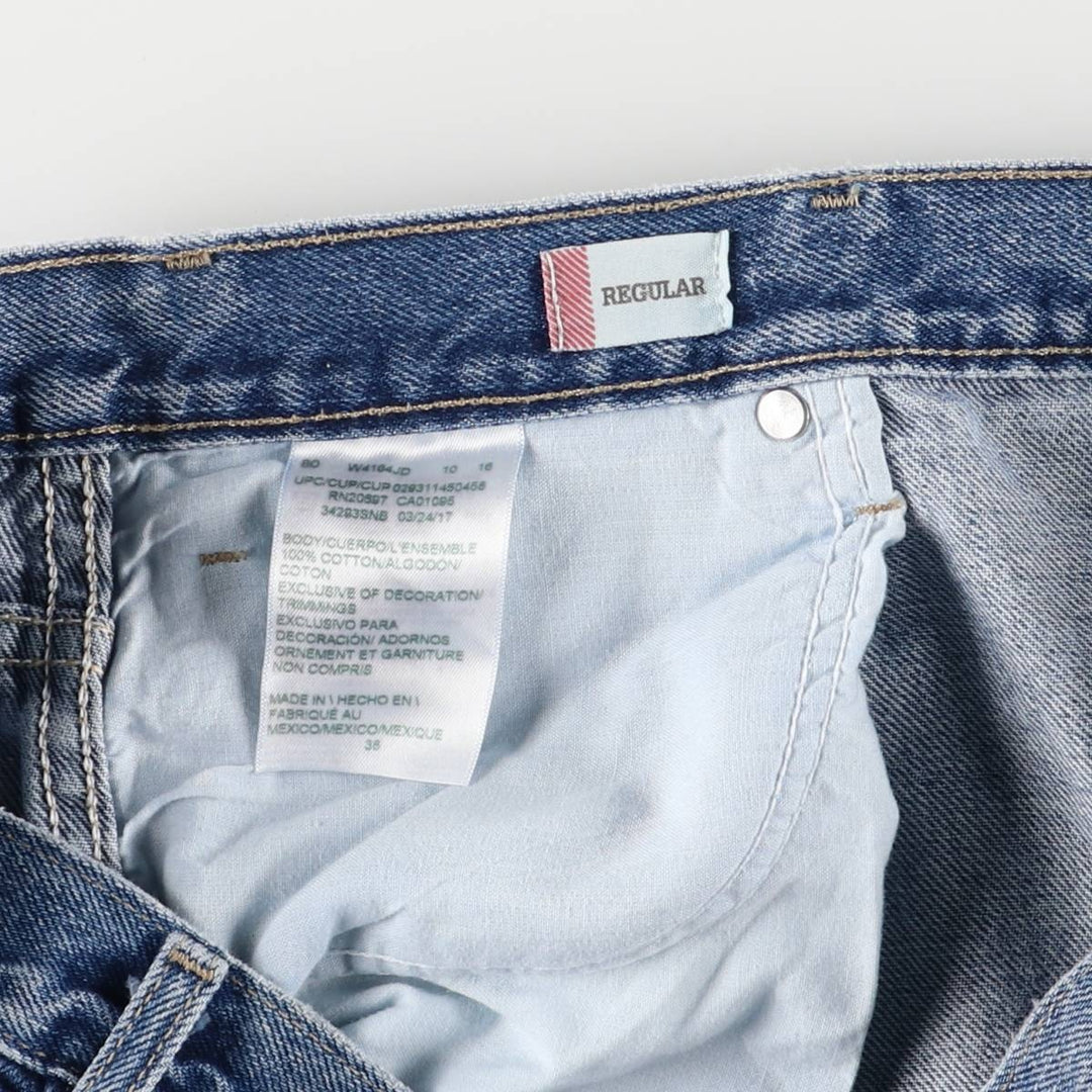 Dickies Regular Denim Shorts, Half Pants, Men's, Size W37 cotton blue type Vintage Second Hand
