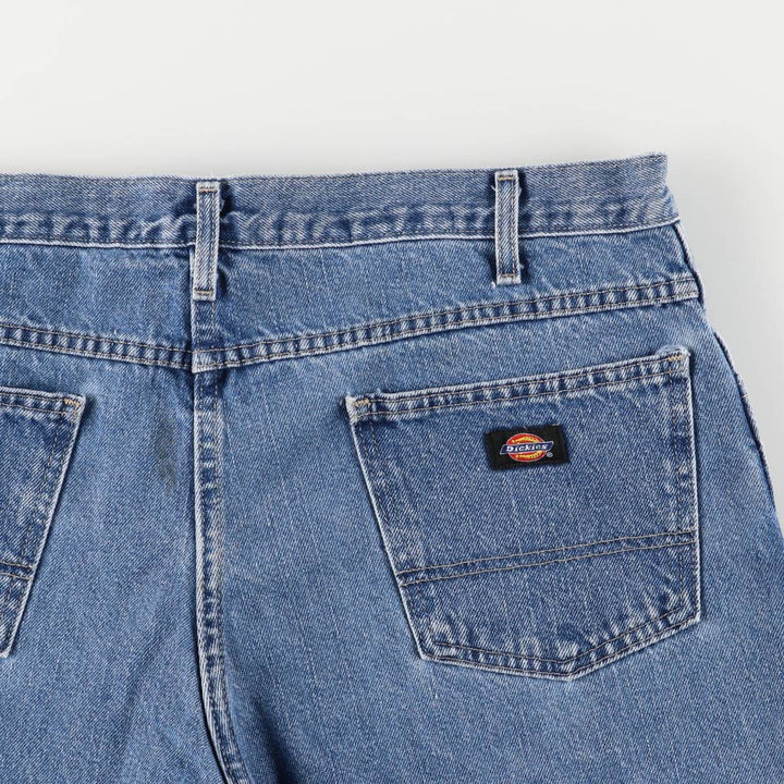Dickies Regular Denim Shorts, Half Pants, Men's, Size W37 cotton blue type Vintage Second Hand