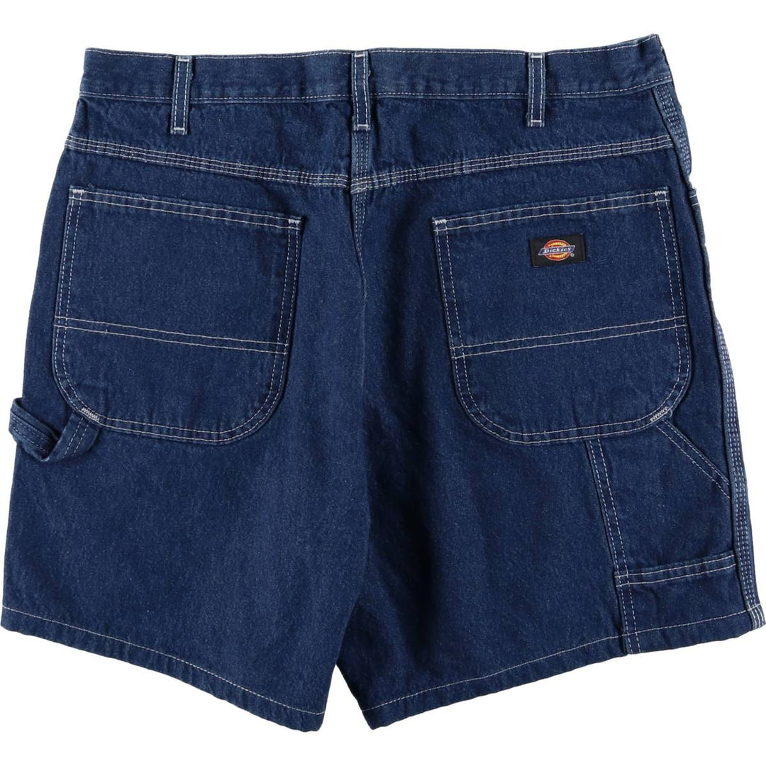 Dickies denim painter shorts, short pants, men's size w36 cotton blue type Vintage Second Hand