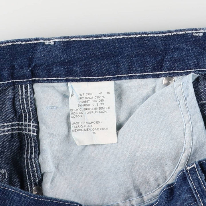 Dickies denim painter shorts, short pants, men's size w36 cotton blue type Vintage Second Hand