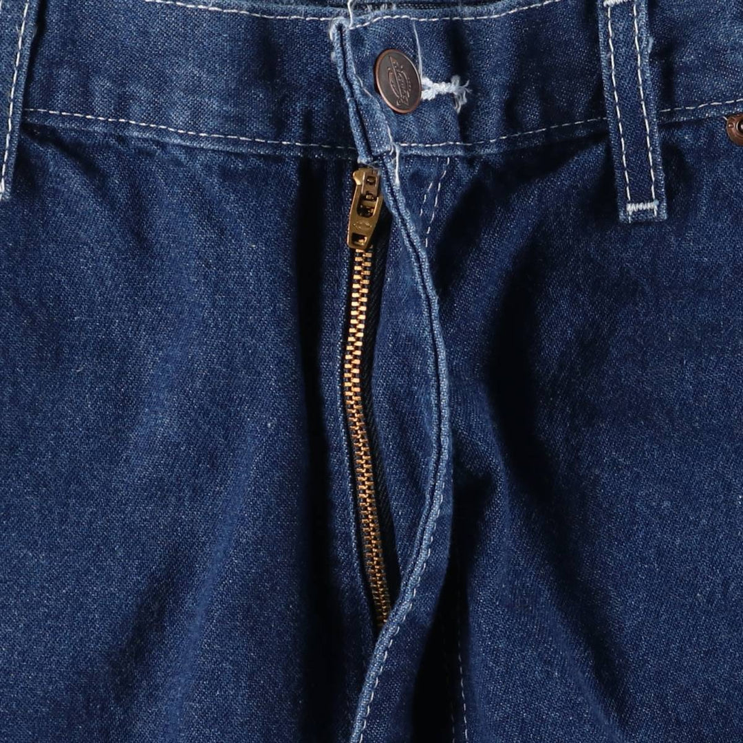 Dickies denim painter shorts, short pants, men's size w36 cotton blue type Vintage Second Hand