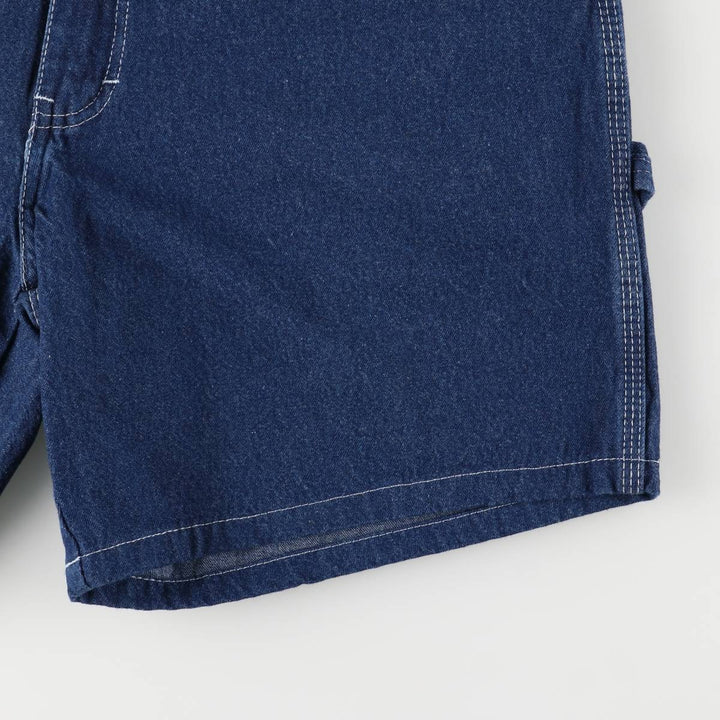 Dickies denim painter shorts, short pants, men's size w36 cotton blue type Vintage Second Hand