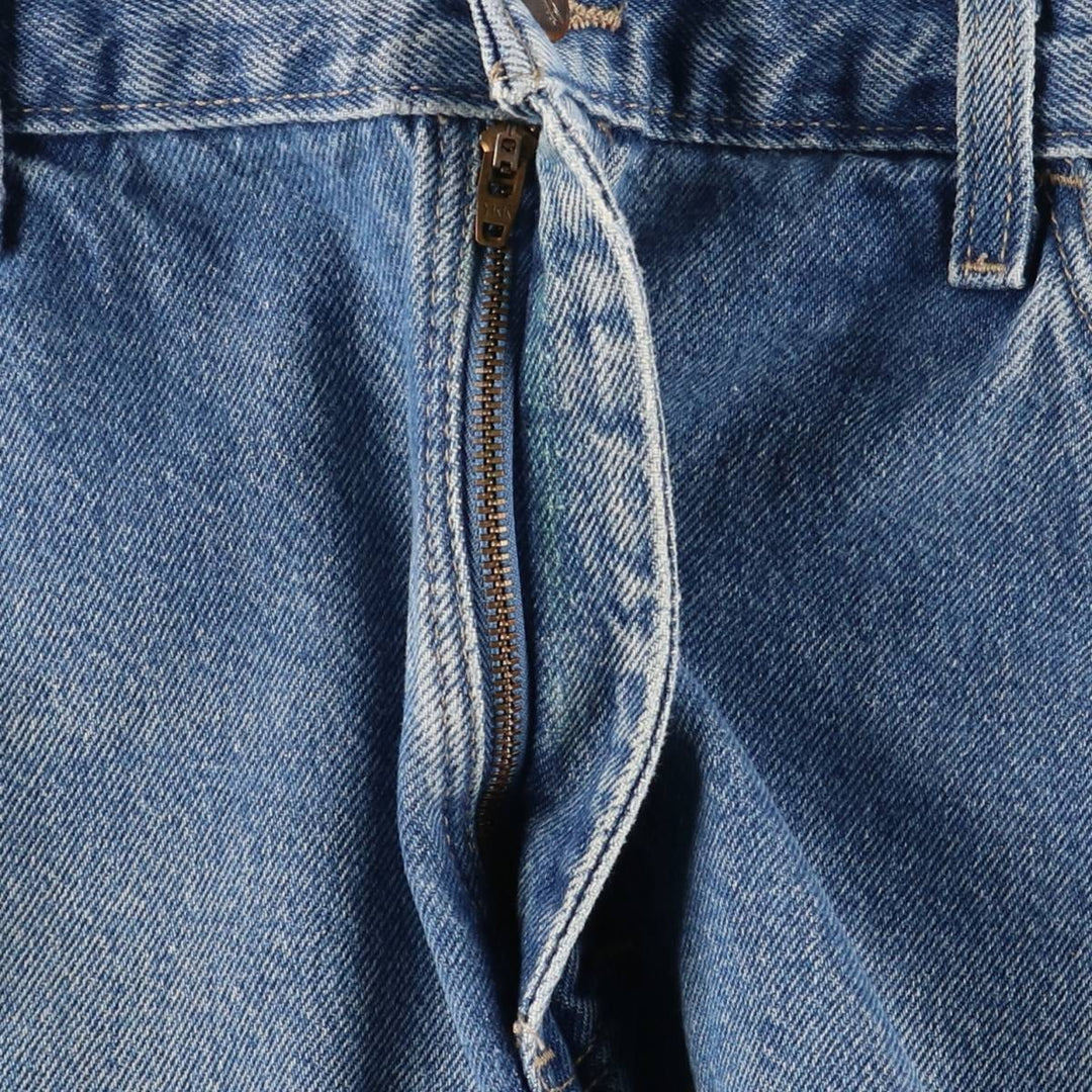 Dickies Relaxed Fit Denim Painter Shorts, Men's Size W32 cotton blue type Vintage Second Hand