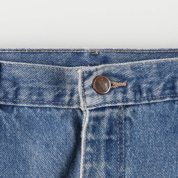 Dickies Relaxed Fit Denim Painter Shorts, Men's Size W32 cotton blue type Vintage Second Hand