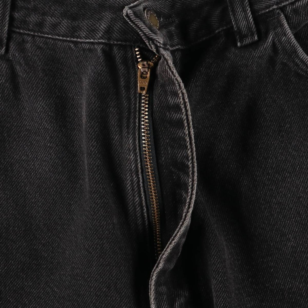 Wrangler Black Denim Shorts for Men, W35 unclear black type Vintage Second Hand