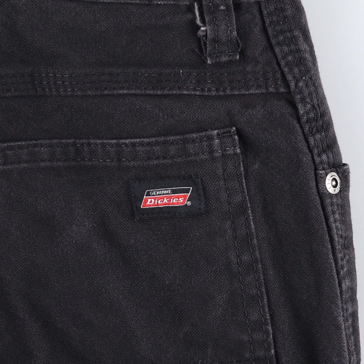 Dickies Duck Painter Pants Men's W34 equivalent cotton black type Vintage Second Hand
