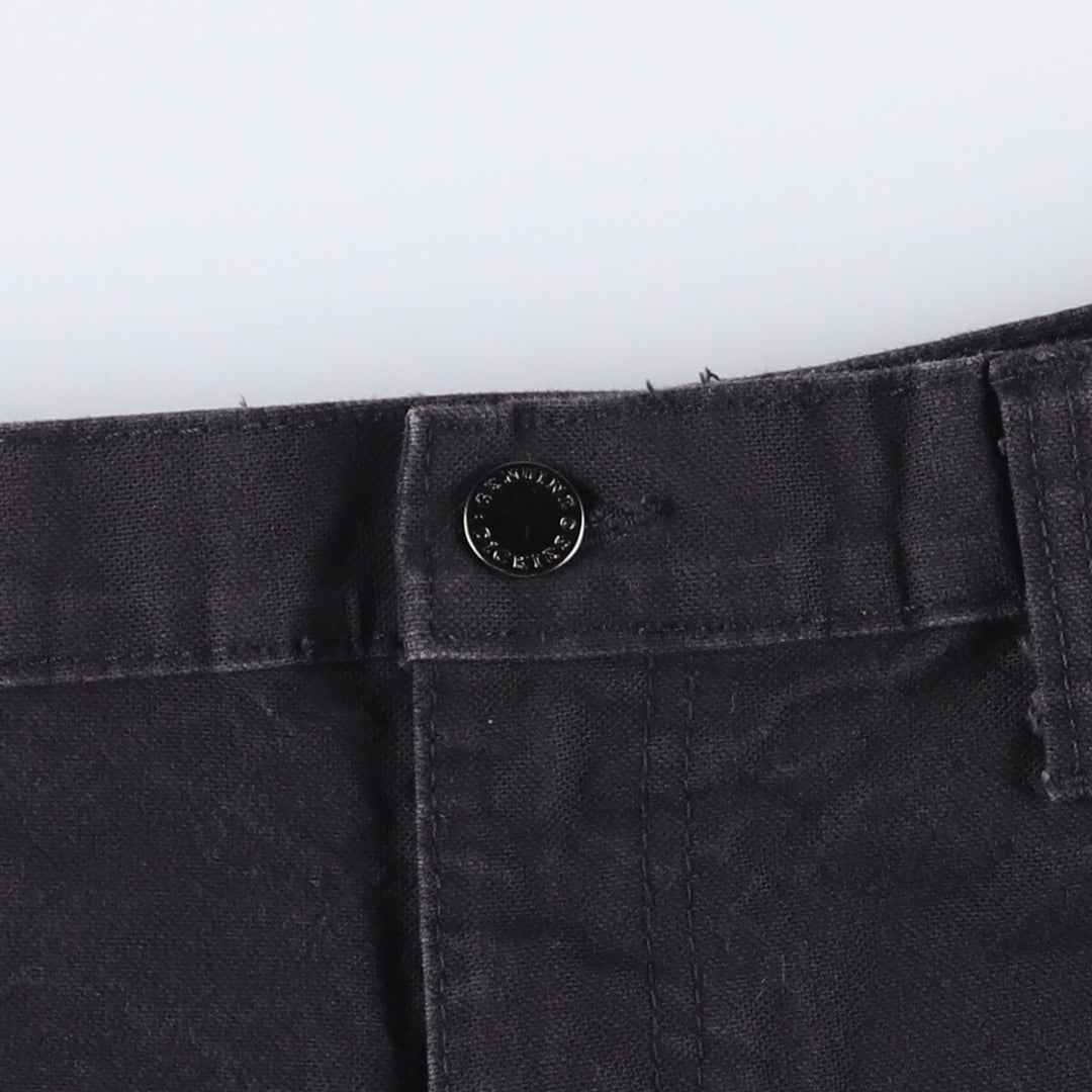 Dickies Duck Painter Pants Men's W34 equivalent cotton black type Vintage Second Hand