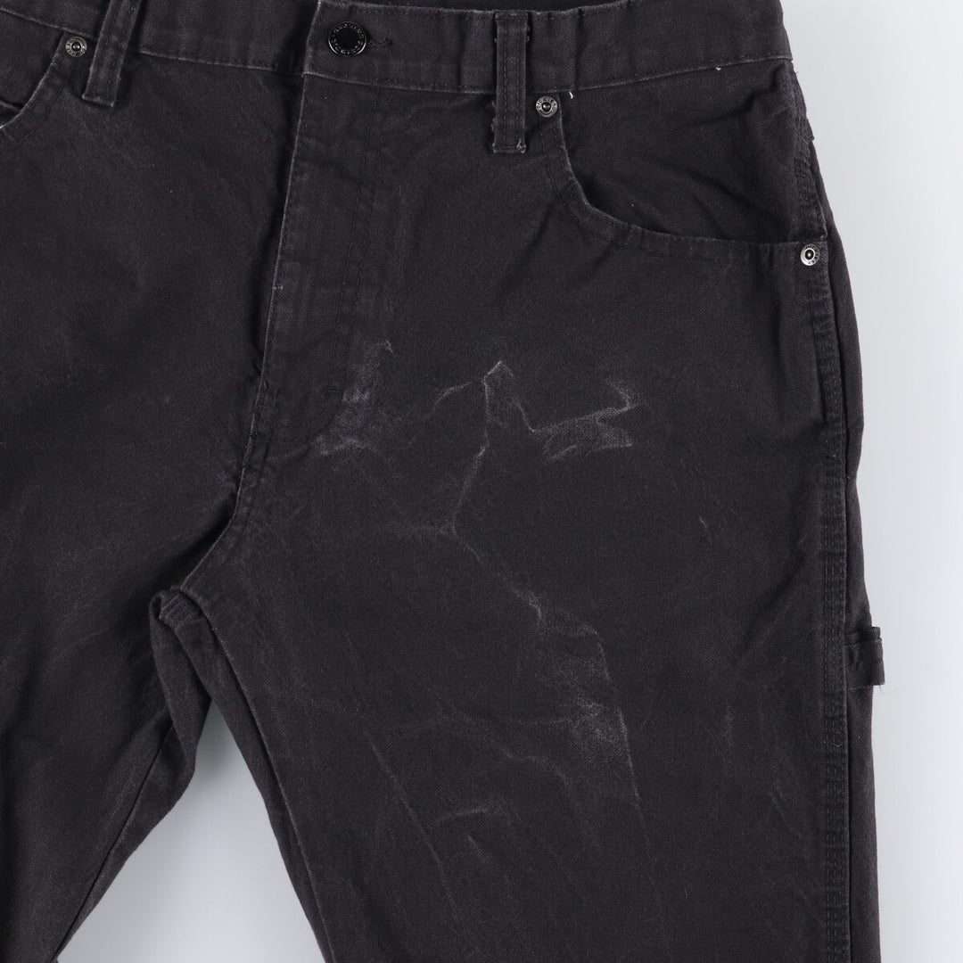 Dickies Duck Painter Pants Men's W34 equivalent cotton black type Vintage Second Hand