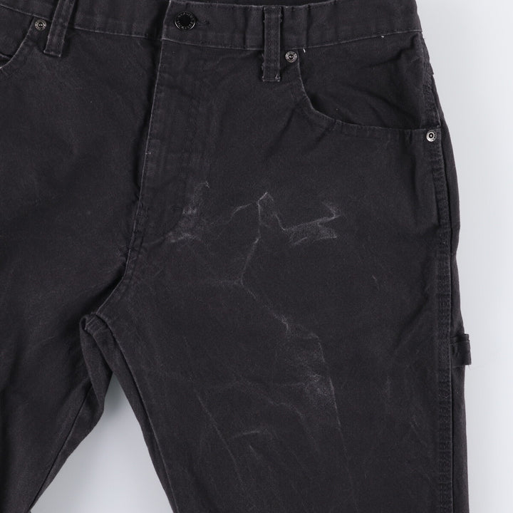 Dickies Duck Painter Pants Men's W34 equivalent cotton black type Vintage Second Hand