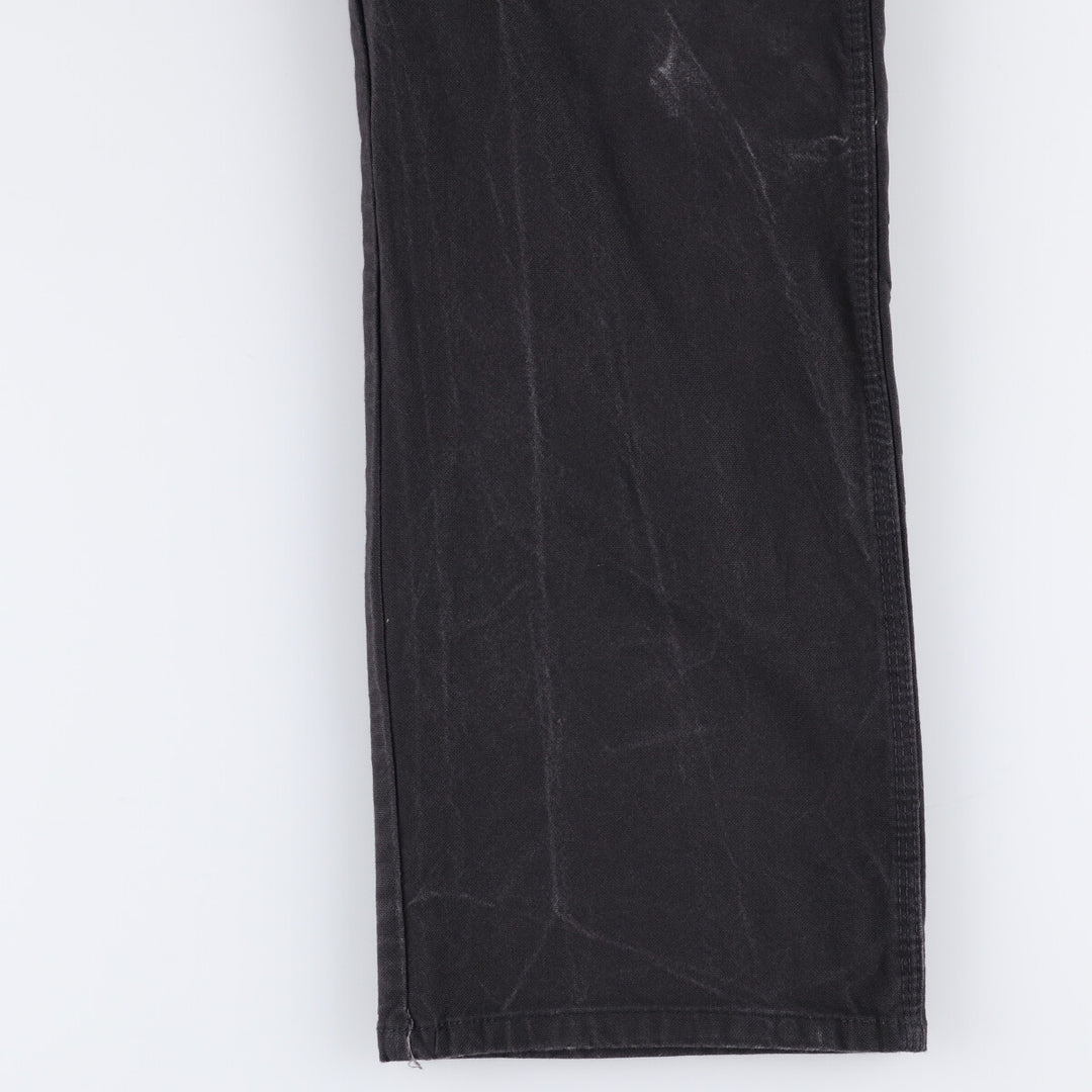 Dickies Duck Painter Pants Men's W34 equivalent cotton black type Vintage Second Hand