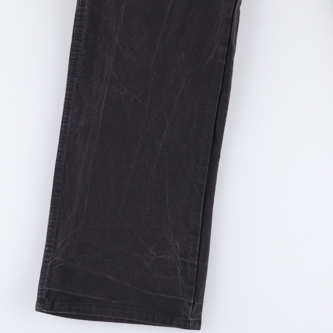 Dickies Duck Painter Pants Men's W34 equivalent cotton black type Vintage Second Hand