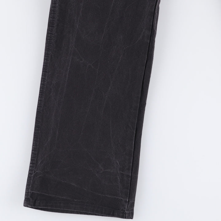 Dickies Duck Painter Pants Men's W34 equivalent cotton black type Vintage Second Hand