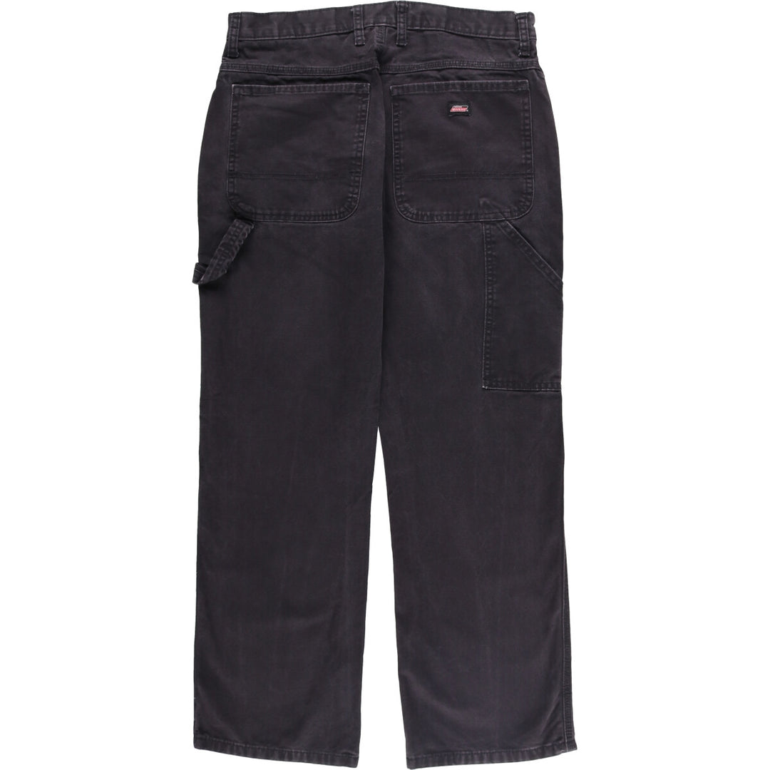 Dickies Duck Painter Pants Men's W33 equivalent cotton black type Vintage Second Hand