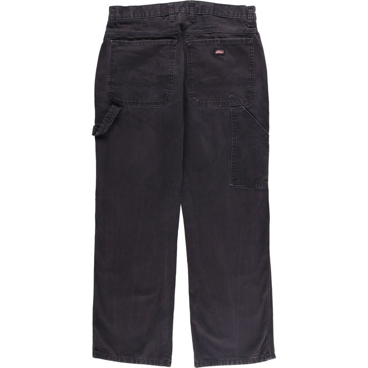 Dickies Duck Painter Pants Men's W33 equivalent cotton black type Vintage Second Hand