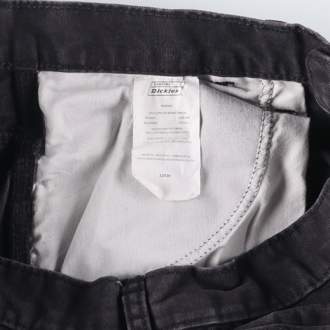 Dickies Duck Painter Pants Men's W33 equivalent cotton black type Vintage Second Hand