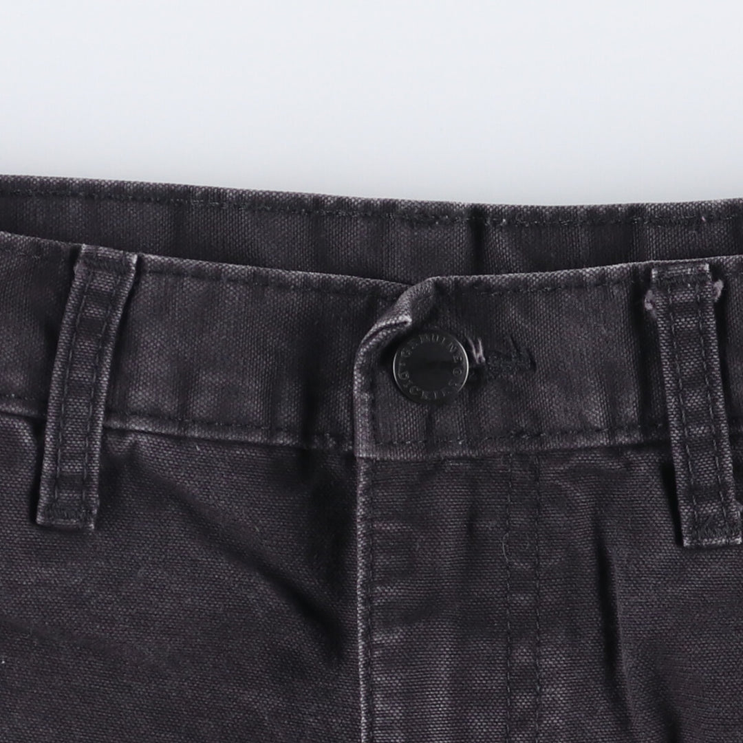Dickies Duck Painter Pants Men's W33 equivalent cotton black type Vintage Second Hand