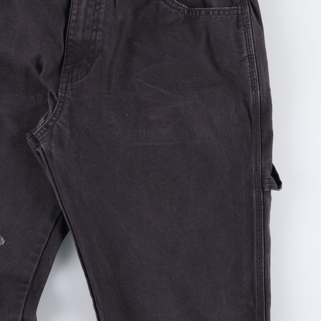 Dickies Duck Painter Pants Men's W33 equivalent cotton black type Vintage Second Hand
