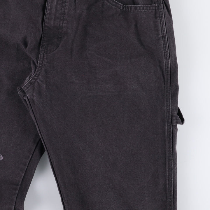 Dickies Duck Painter Pants Men's W33 equivalent cotton black type Vintage Second Hand