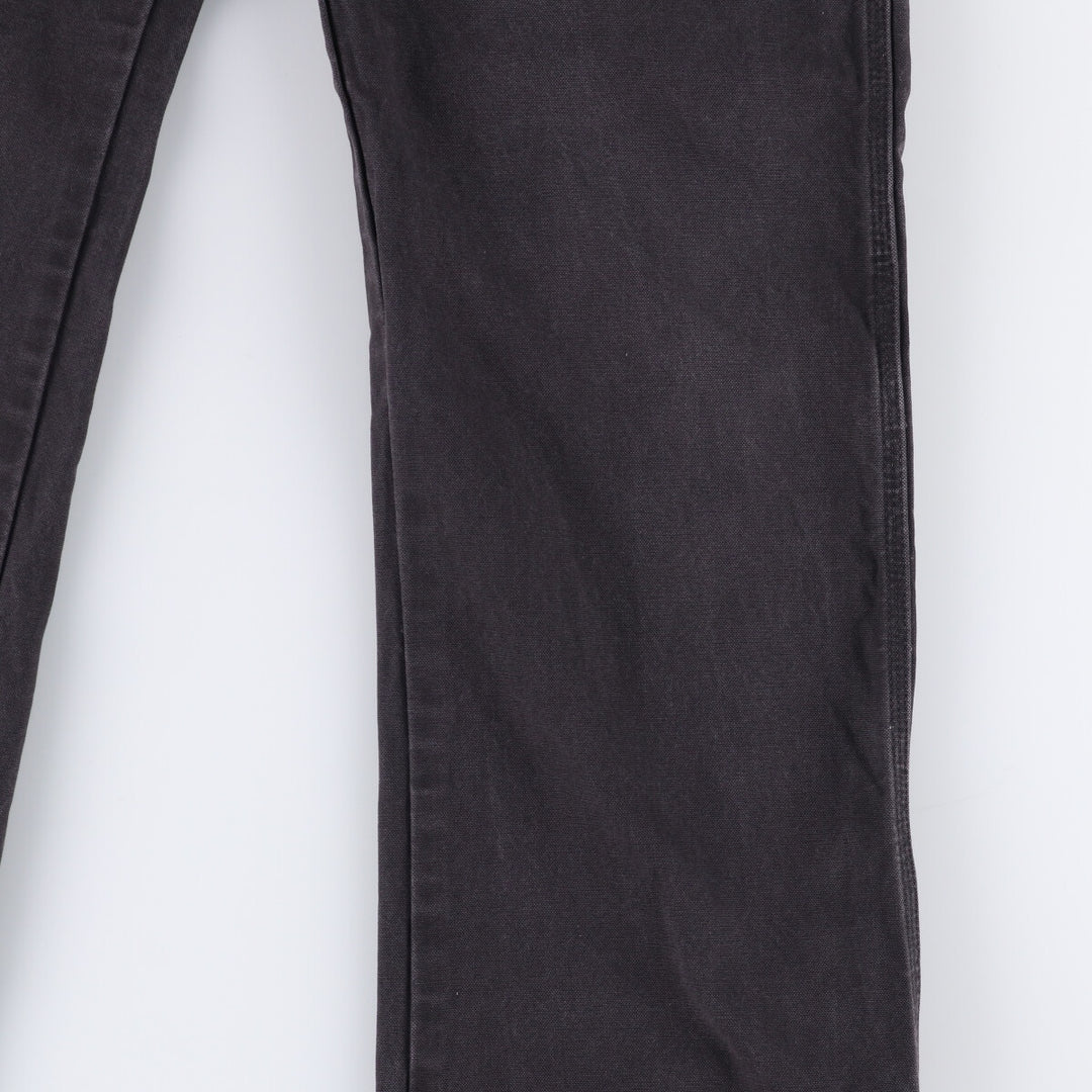 Dickies Duck Painter Pants Men's W33 equivalent cotton black type Vintage Second Hand