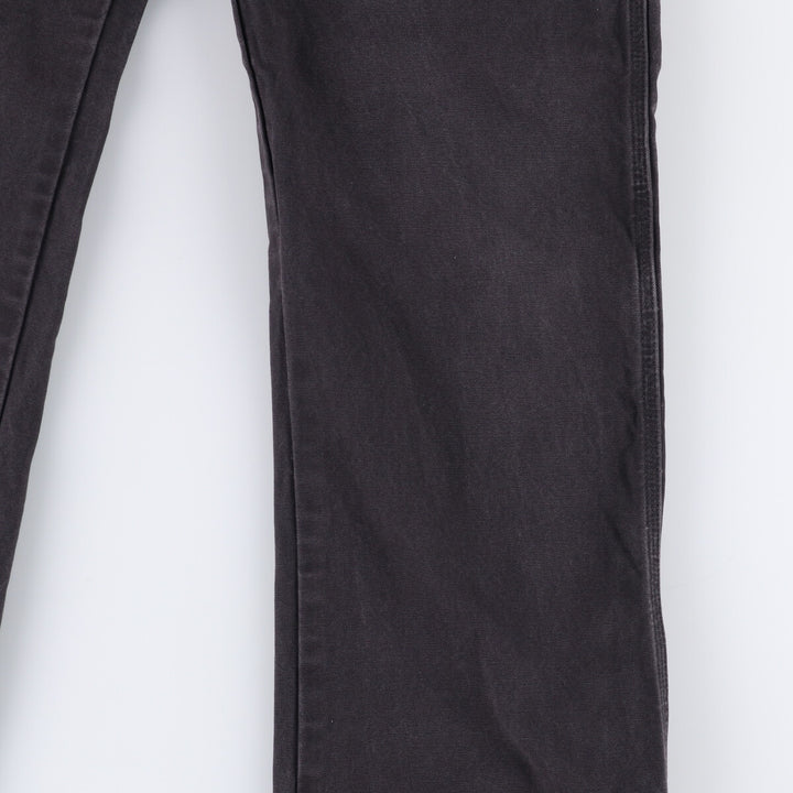 Dickies Duck Painter Pants Men's W33 equivalent cotton black type Vintage Second Hand