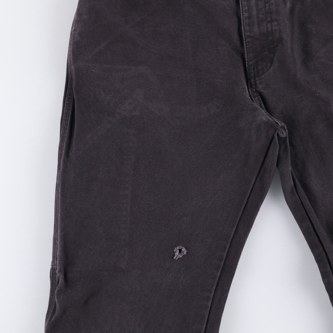 Dickies Duck Painter Pants Men's W33 equivalent cotton black type Vintage Second Hand