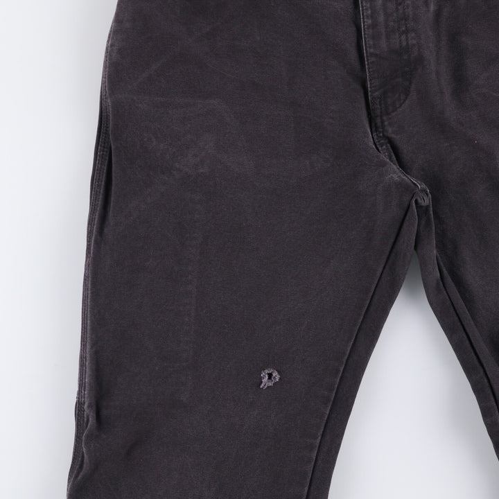 Dickies Duck Painter Pants Men's W33 equivalent cotton black type Vintage Second Hand
