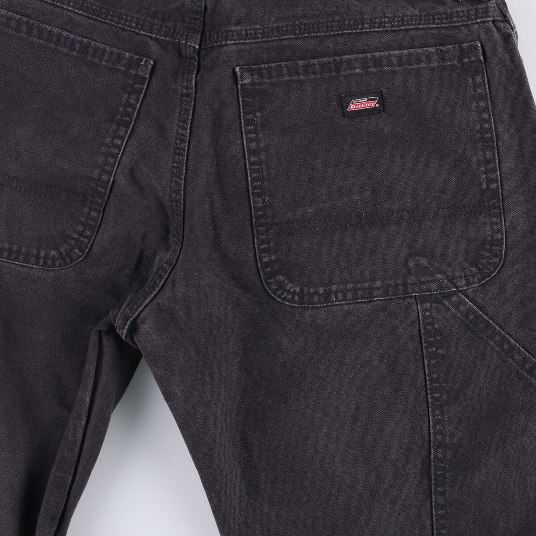 Dickies Duck Painter Pants Men's W33 equivalent cotton black type Vintage Second Hand