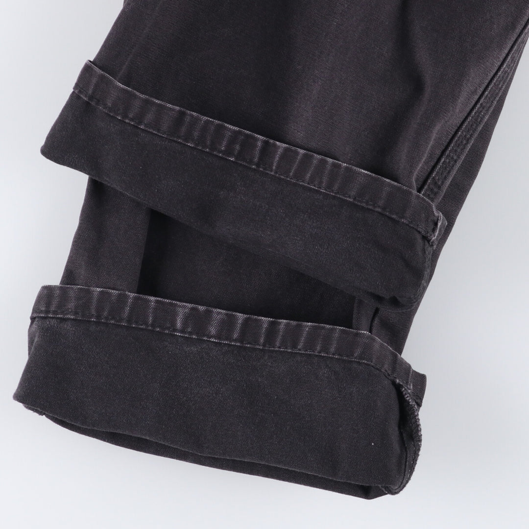 Dickies Duck Painter Pants Men's W33 equivalent cotton black type Vintage Second Hand