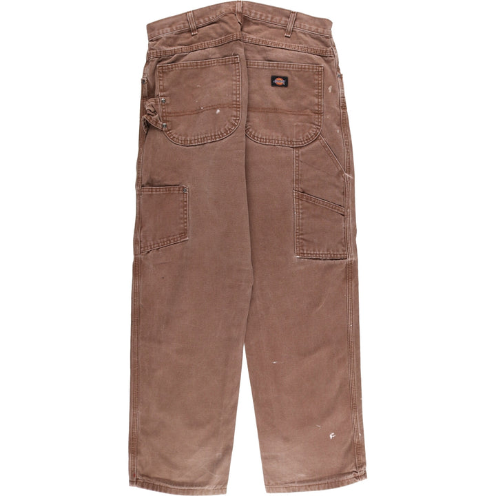 Dickies Duck Painter Pants Men's W33 equivalent cotton brown type Vintage Second Hand