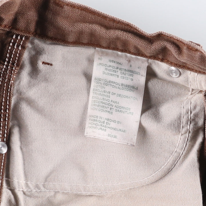 Dickies Duck Painter Pants Men's W33 equivalent cotton brown type Vintage Second Hand